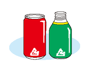 イラスト：アルミ缶