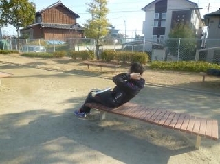 腹筋・背筋ベンチ(使用)