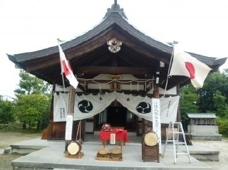 写真1:八幡社