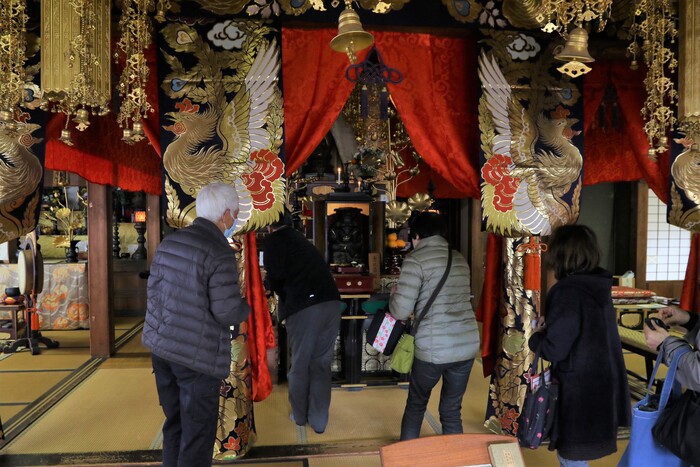 七福神めぐりの様子
