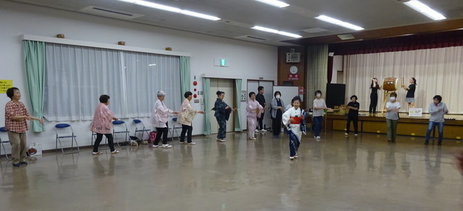 盆踊り講習会