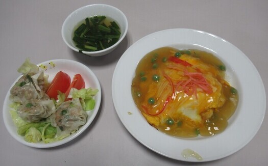 出来上がった料理です。