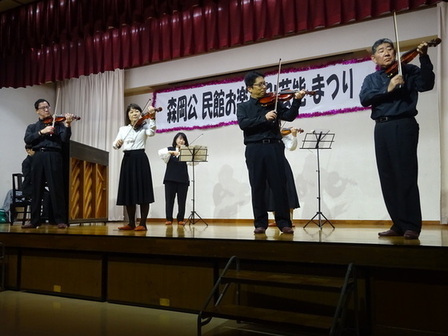 バイオリン演奏