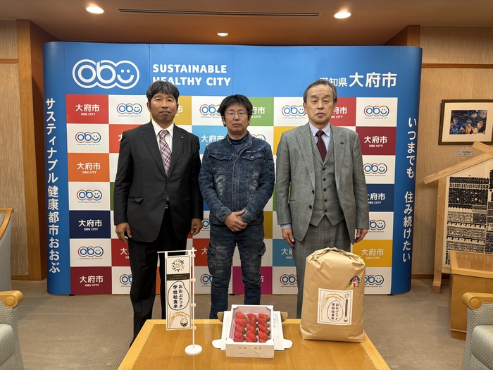 生産者との記念写真