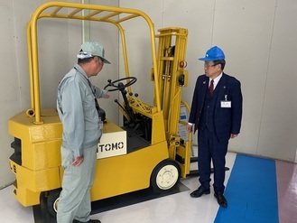 住友ナコフォークリフト株式会社の工業内の画像