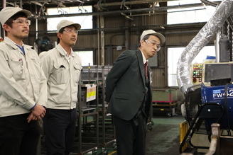 株式会社フカヤプレスでの様子